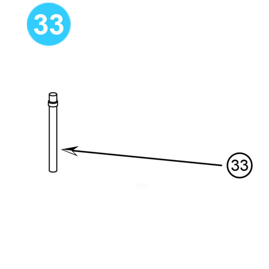 item#33 Lower Stem for CIW Hydraulic F & FC Gate Valve image