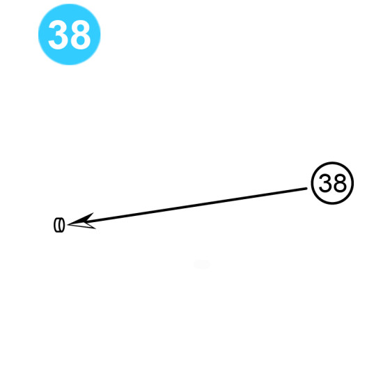 item#38 Pipe Plug for CIW Hydraulic F & FC Gate Valve image