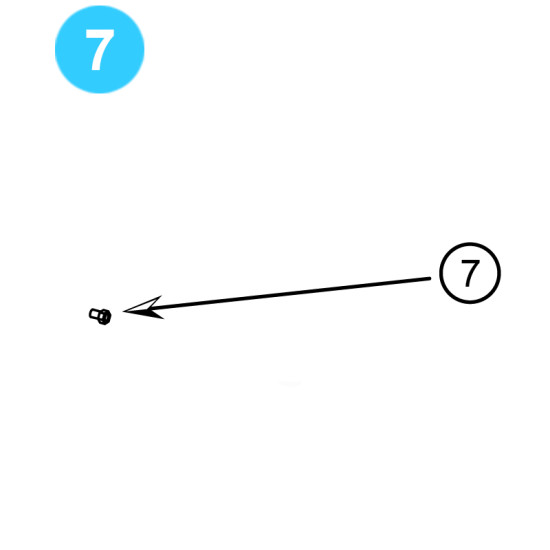 item#7 Set Screw for CIW Hydraulic F & FC Gate Valve CIW Hydraulic F & FC Style image