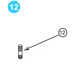 WKM Model Bonnet Stud