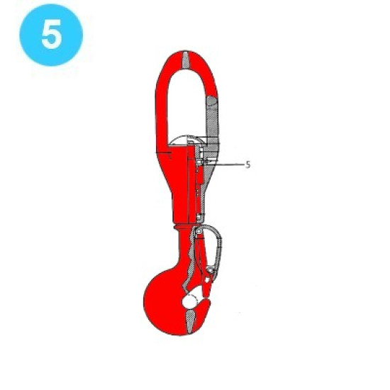 BJ Rod Hook R-40 Style Thrust Bearing Assembly BJ Rod Hook R-40 Style image