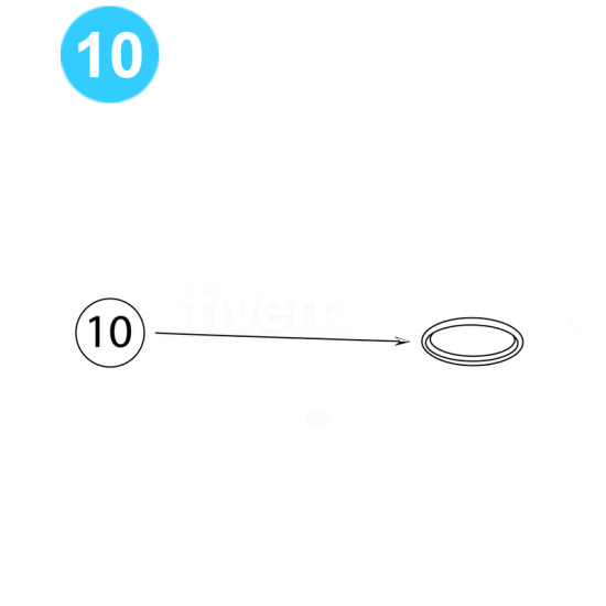 Cameron H2 Choke O-Ring 2 - 10,000 psi H2 Choke image