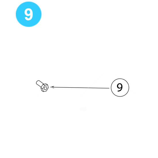 Cameron H2 Choke Thumb Screw 2 - 10,000 psi H2 Choke image