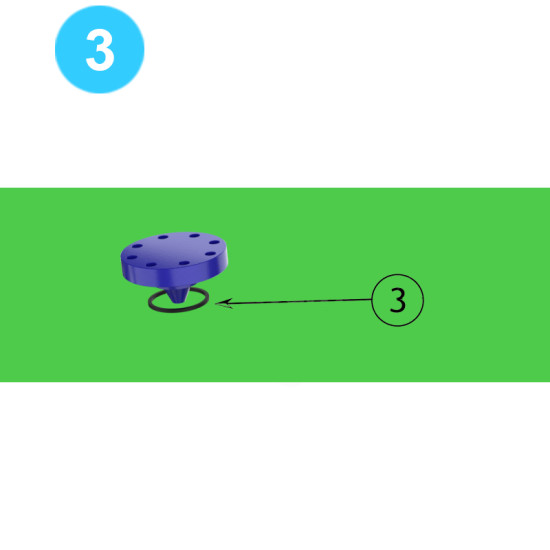 Bonnet Gasket for Type R Cameron style Check valve Check Valve Type R image