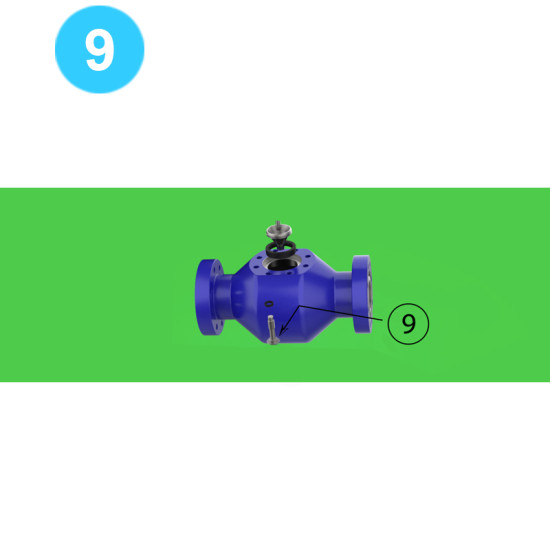 Seat Screw for Type R Cameron style Check valve Check Valve Type R image