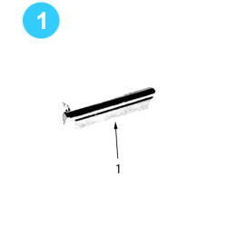 item#1 Kelly Bushing Size 3" Hex Roller Pin item#1 Kelly Bushing Size 3" Hex Roller Pin