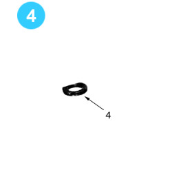 item#4 Kelly Bushing Size 3" Hex Thrustwasher item#4 Kelly Bushing Size 3" Hex Thrustwasher