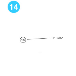 item#14 Modular Bearing for Type B Gate Valve