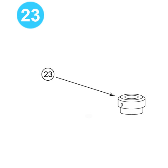 item#23 Bearing Housing for Type B Gate Valve Shaffer Style Type B Gate Valve image
