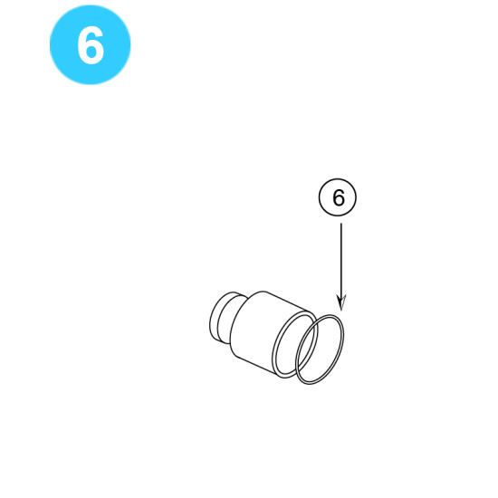 item#6 Seat Seal for Type B Gate Valve image