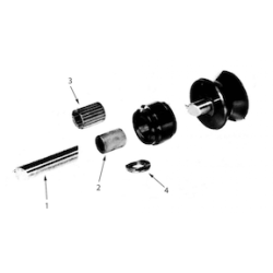 Kelly Bushing Size 3" Hex Roller Assembly Complete Kelly Bushing Size 3" Hex Roller Assembly Complete