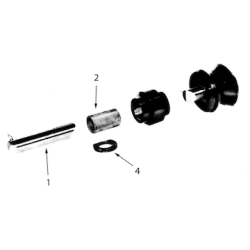 Kelly Bushing Size 3" Hex Roller Assembly Complete Kelly Bushing Size 3" Hex Roller Assembly Complete