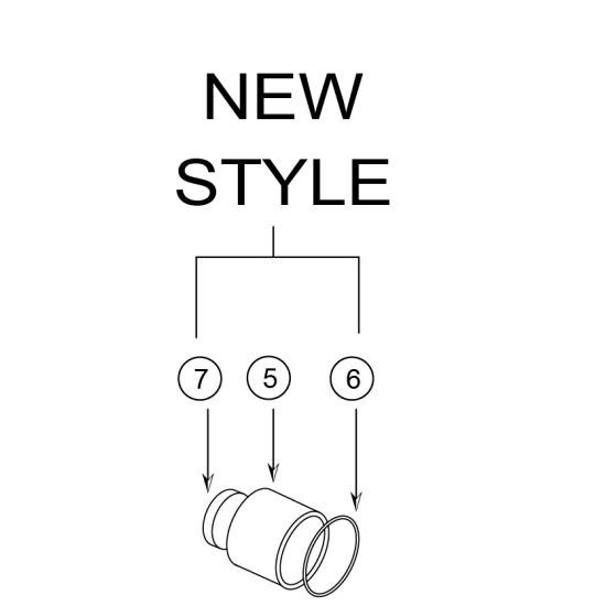 item#4 Seat Assembly for Type B Gate Valve Shaffer Style Type B Gate Valve image