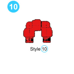 Style 10 Extra-High Pressure Swivel Joint (15,000 psi) - Short Radius