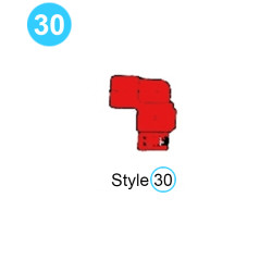 Style 30 Extra-High Pressure Swivel Joint (15,000 psi) - Short Radius