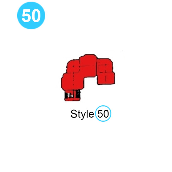 Style 50 Extra-High Pressure Swivel Joint (15,000 psi) - Short Radius Extra-High Pressure image