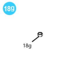 item#18g Cavins Style Spider Model B Jam Nut item#18g Cavins Style Spider Model B Jam Nut