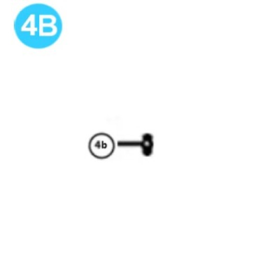 item#4b Cavins Style Spider Model F Grease Fitting Cavins Style Spider Model F image