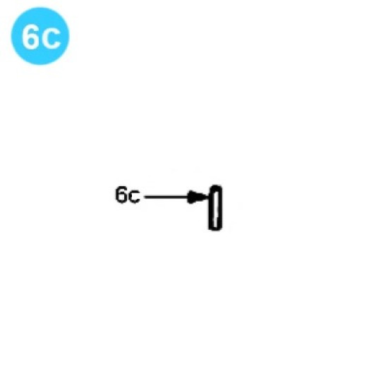 item#6c Guiberson Style Model G Spider 61037-100 Roll Pin image