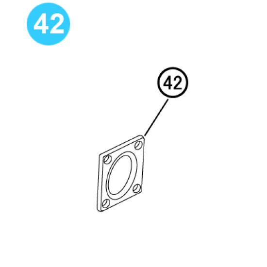 Showing image for Braden Style Winches AMSU10/AHSU10 - Bearing Container Gasket (1/64 Braden Style Winches AMSU10/AHSU10 - Bearing Container Gasket (1/64