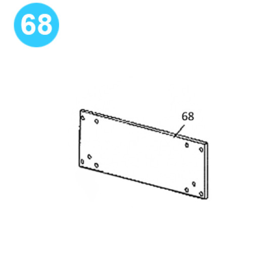 Showing image for Braden Style Winches PD18B - Tie Plate, Rear 11/14EB Braden Style Winches PD18B - Tie Plate, Rear 11/14EB image