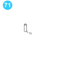 Braden Style Winches PD18B - Cable Roller, Short 11/14EB