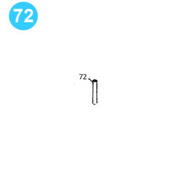 Braden Style Winches PD18B - Cable Roller Pin 11/14 Braden Style Winches PD18B - Cable Roller Pin 11/14