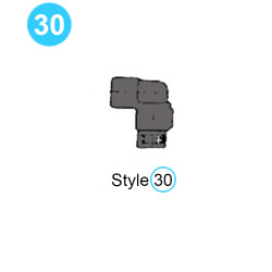 1 1/2" Style 30 Extra-High Pressure Swivel Joint (10,000 psi) - Short Radius 1 1/2" Style 30 Extra-High Pressure Swivel Joint (10,000 psi) - Short Radius