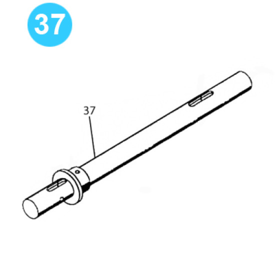Tulsa Style Model 10 Shaft image