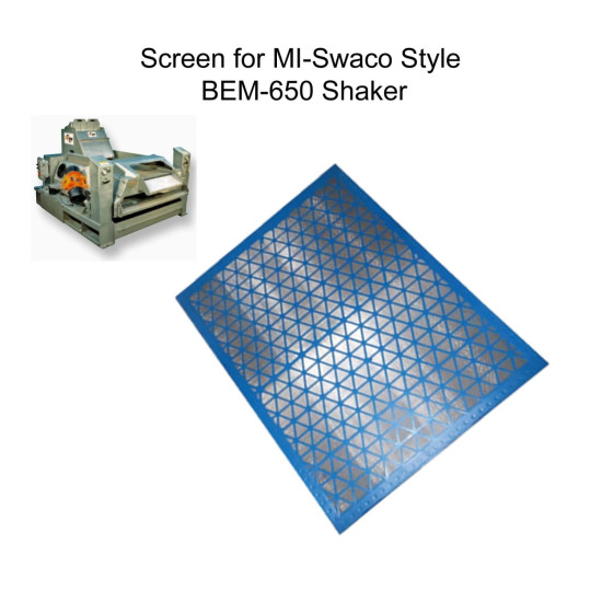Showing image for Duraflo Composite OEM Screen for BEM-650 Shaker MI-Swaco Style Duraflo Composite OEM Screen for BEM-650 Shaker MI-Swaco Style MI-Swaco Style Shale Shakers image