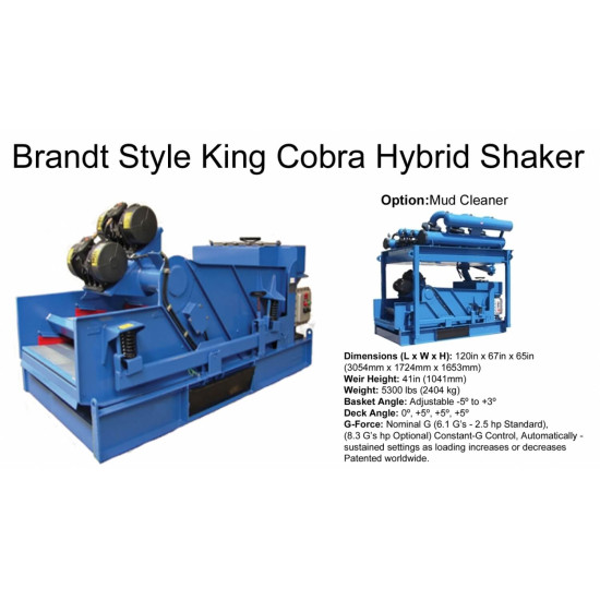 King Cobra Hybrid Shaker Brandt Style King Cobra Hybrid Shaker Brandt Style image