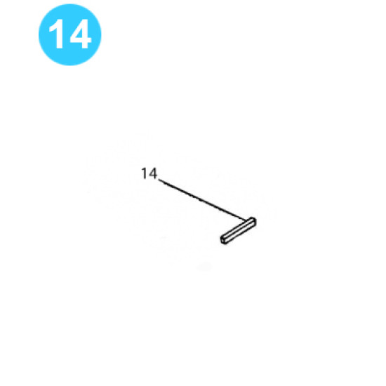 Tulsa Style Model 1060 and 1242 Key image