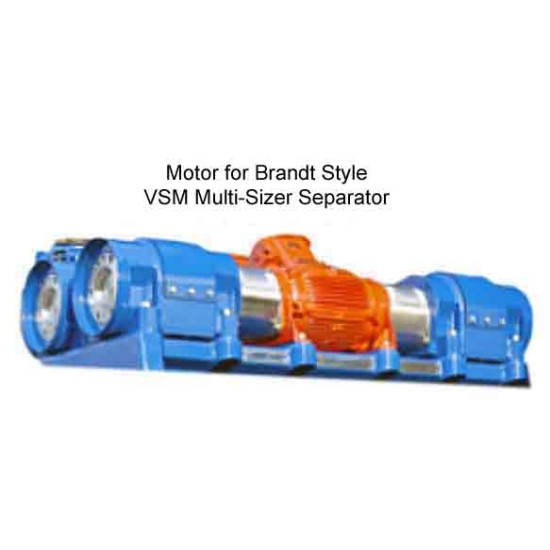 Motor for VSM Multi-Sizer Separator Shaker Brandt Style 3 kw (4 hp) 460-VAC/3 Phase/60 Hz image