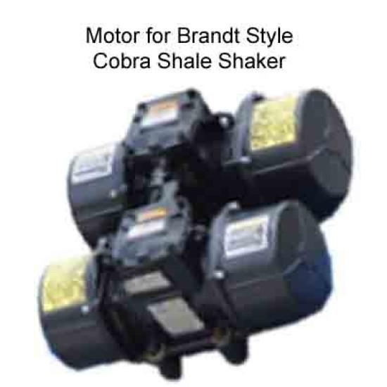 Motor for Cobra Shaker Brandt Style Motor Vibra Motors 1.75 hp @ 380V/50Hz image