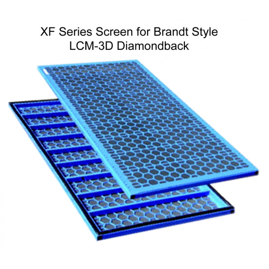 Showing image for XF Screens for LCM-2D Diamondback Shakers Brandt Style XF Screens for LCM-2D Diamondback Shakers Brandt Style image