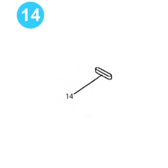 Tulsa Style Model 1138 Key Tulsa Style Model 1138 image