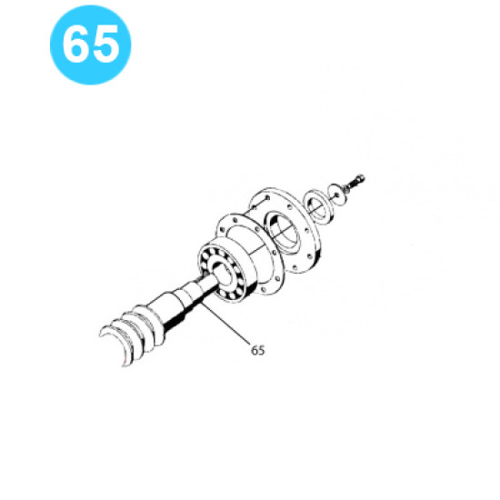 Tulsa Style Model 12 Worm (L.H.) image