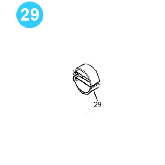 Tulsa Style Model 18G Brk Shoe Ass'y Tulsa Style Model 18G image