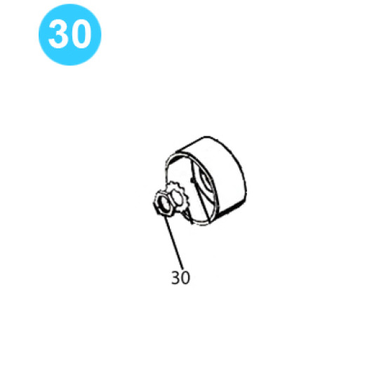 Tulsa Style Model 18G Nut Tulsa Style Model 18G image