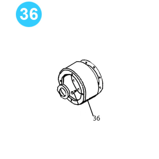 Tulsa Style Model 18G Housing, Brake image
