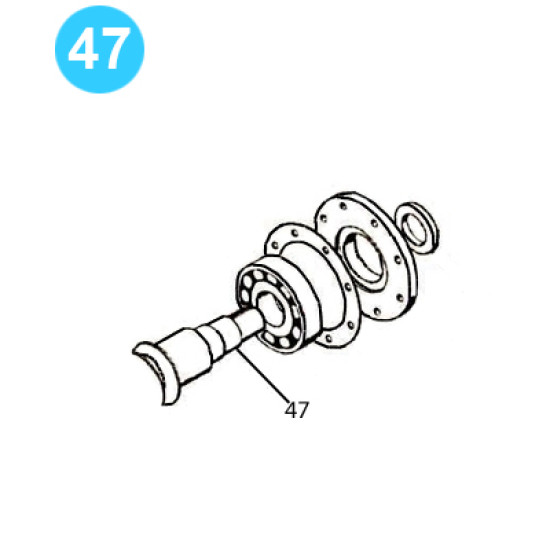 Tulsa Style Model 18G Worm (R.H) Tulsa Style Model 18G image