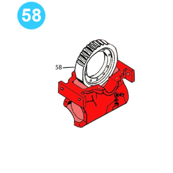 Tulsa Style Model 18G Gear (L.H) Tulsa Style Model 18G image