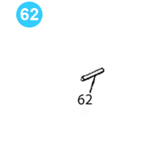 Tulsa Style Model 18G Pin image