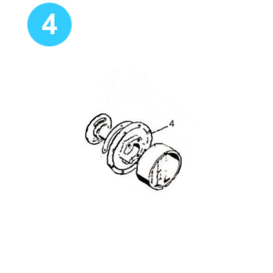 Tulsa Style Model 23 Cam Plate Tulsa Style Model 23 image