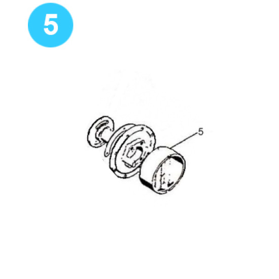 Tulsa Style Model 23 Brake Shoe image