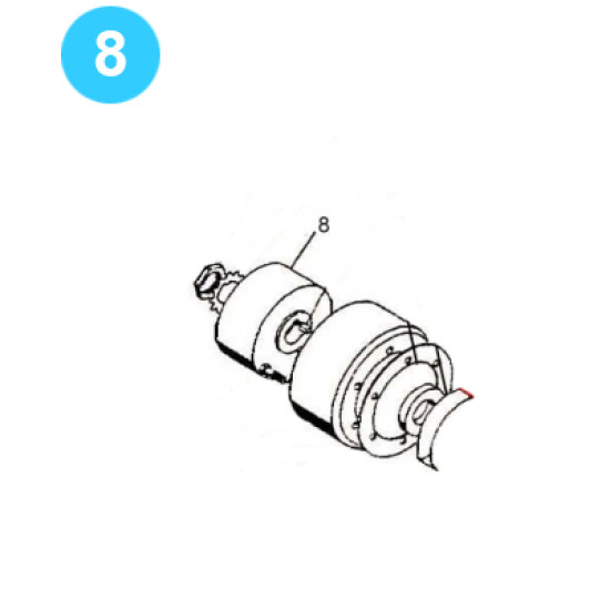 Tulsa Style Model 23 Brake Drum image