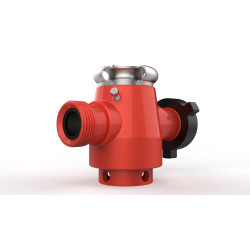 15,000 psi Plug Valve W/Hammer Union Plug Valve 3 in. 1502 Thd x Nut