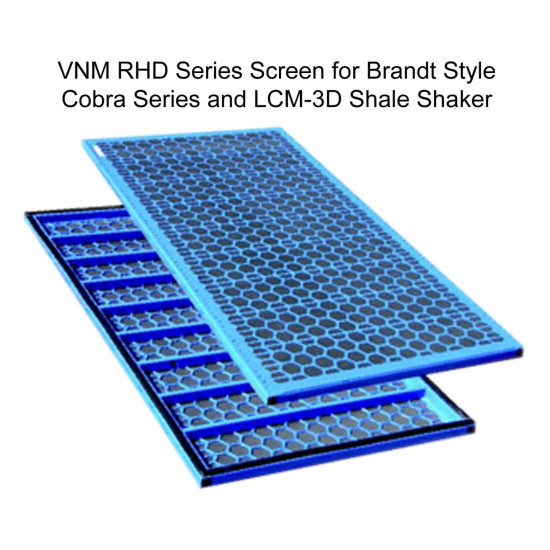 Showing image for VNM RHD Screens for Cobra Style and LCM-3D Shakers Brandt Style VNM RHD Screens for Cobra Style and LCM-3D Shakers Brandt Style LCM-3D in-Line 4-Panel Shaker Brandt Style image