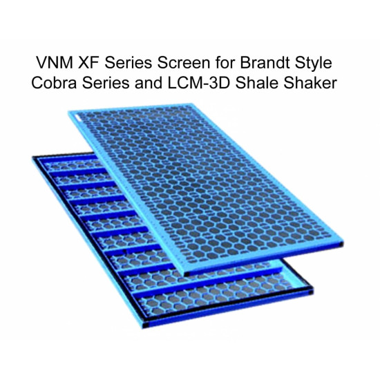Showing image for VNM XF Screens for Cobra Series and LCM-3D Shakers Brandt Style VNM XF Screens for Cobra Series and LCM-3D Shakers Brandt Style image