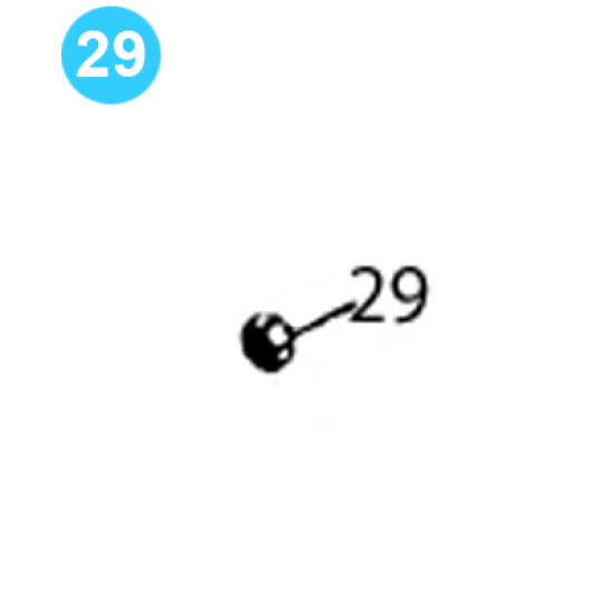 Tulsa Style Model 24 Nut image